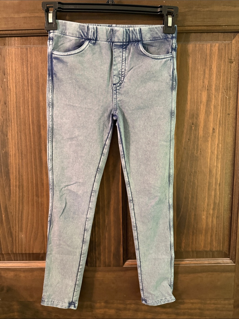 Tucker + Tate Light Blue Denim-Look Girls' Leggings